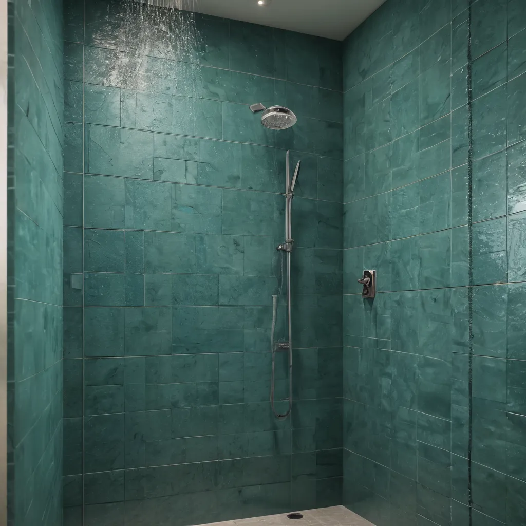 The Beauty and Functionality of Blue Green Shower Tile