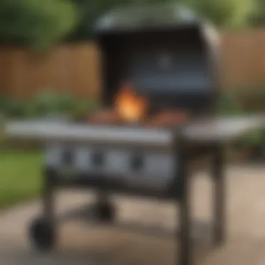LPG Grill Safety Measures Infographic on safety measures while using LPG grills