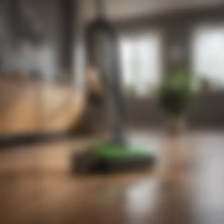 User-friendly vacuum cleaner designed for easy maneuverability