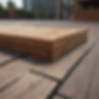 Wood Selection for Patios A selection of wood types suitable for patio construction