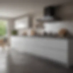 Modern kitchen showcasing elegant design