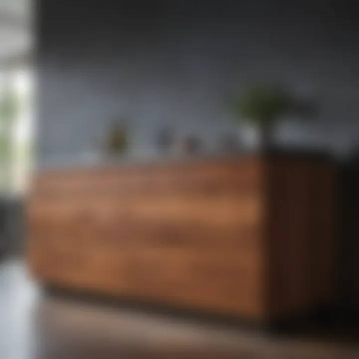 Stylish cabinet in a modern kitchen setting