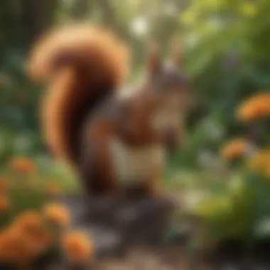 Companion Planting: A Strategy for Squirrel Deterrence Companion planting strategy in garden