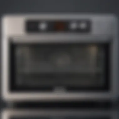 User-Friendly Display of the Breville Smart Oven Air Display panel with settings