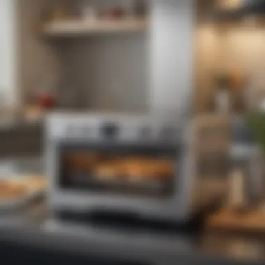 Spacious Interior of the Breville Smart Oven Air Interior cooking space and configuration