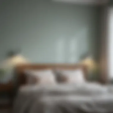 Calming Hues Color Palette Color palette showcasing calming hues for bedroom walls