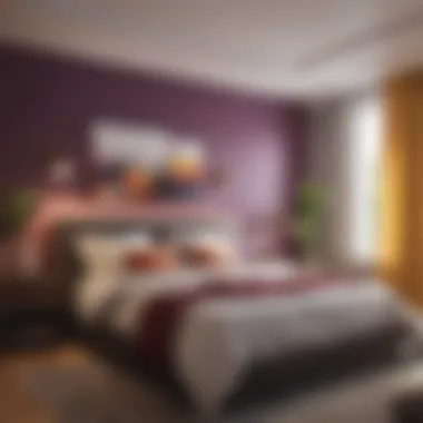 Color Psychology in Bedroom Design Visual representation of color psychology related to bedroom colors