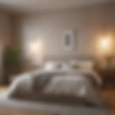 Tranquil Bedroom with Neutral Tones An example of a tranquil bedroom environment with neutral tones