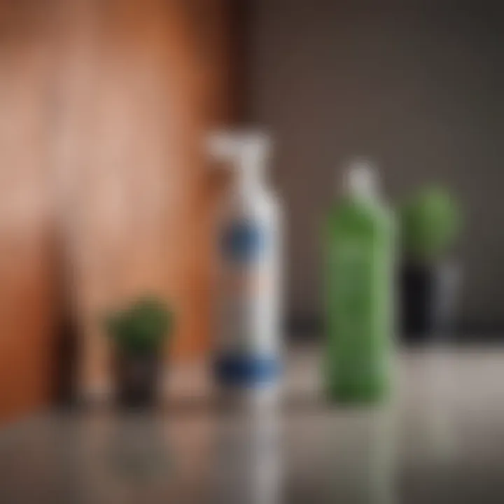 Selection of eco-friendly cleaners suitable for painted surfaces