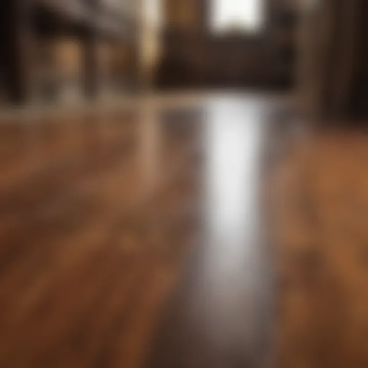 Varieties of hardwood floor finishes and care products