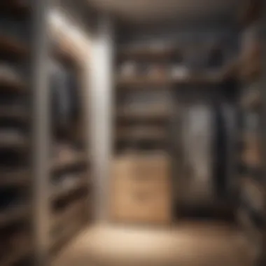 Vertical Storage Solutions for Small Closets Innovative vertical storage solutions in a closet