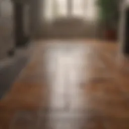 Before and after tile cleaning comparison