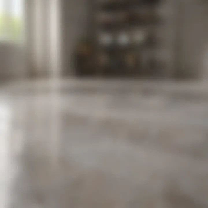 Maintenance tips for porcelain tile floors