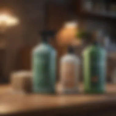 Essential Cleaning Supplies for Polywood Cleaning supplies arranged next to Polywood furniture