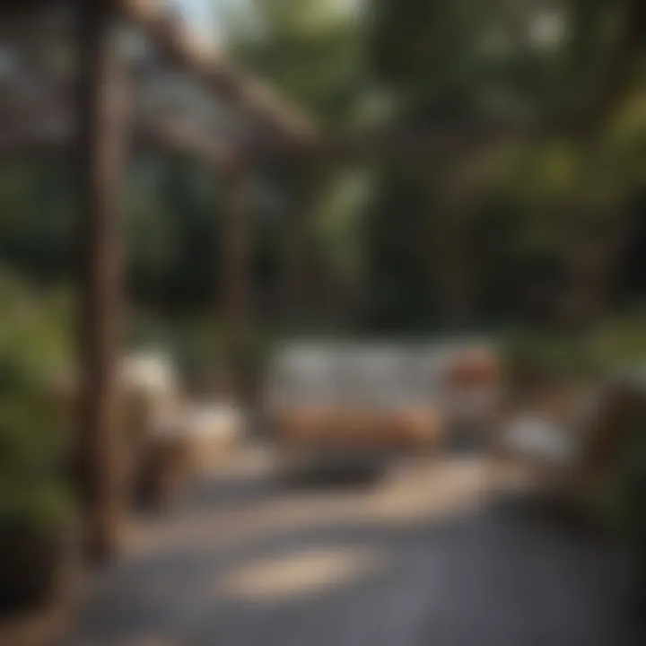 Beautifully maintained outdoor area featuring Polywood furniture