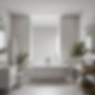 Layout Considerations for Optimal Space Utilization Thoughtful layout of a well-designed white bathroom