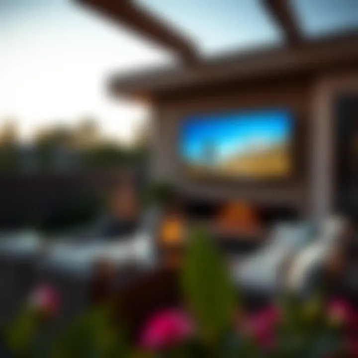 Creating the Ideal Outdoor Patio with a TV: Design, Functionality, and Aesthetics Summary
