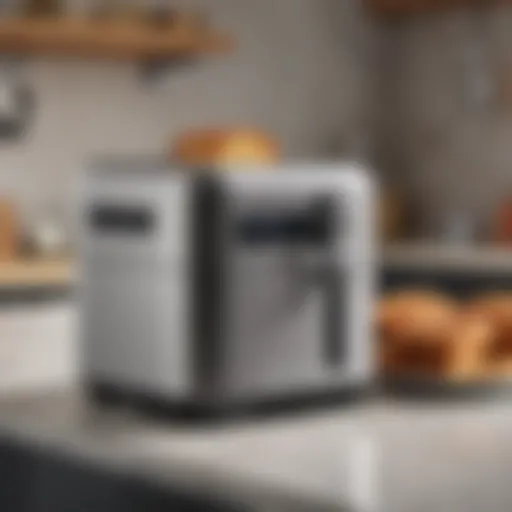 Cuisinart Compact Air Fryer Toaster in a modern kitchen setting