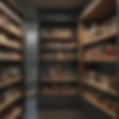 Diverse materials used in custom pantry cupboard construction