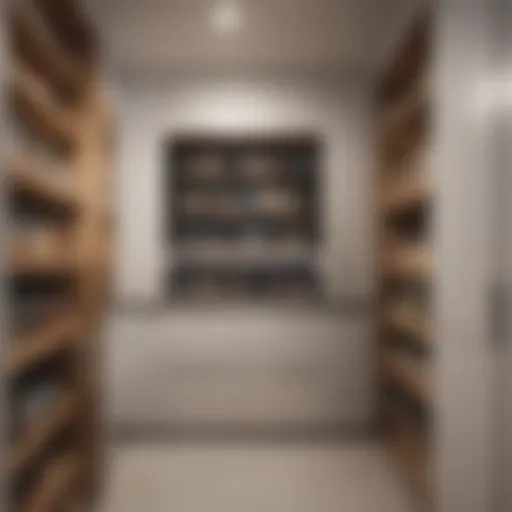Elegant custom pantry cupboard showcasing modern design