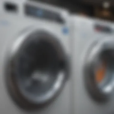 Temperature setting symbols on washing machines