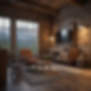 Functional Beauty in Cabin Decor Decorative accents and functional furniture enhancing cabin aesthetics