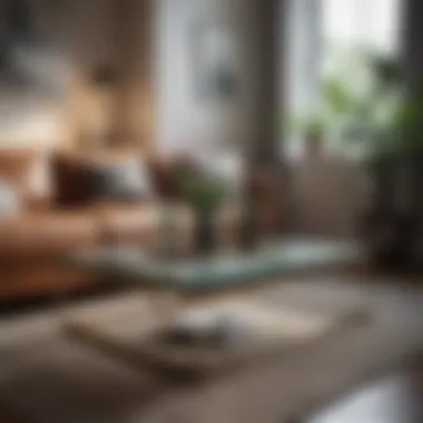 Chic coffee table styles for diverse design aesthetics Coffee table options in a chic living room