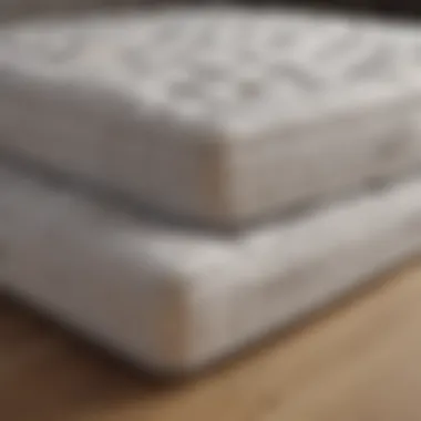 Side-by-side comparison of mattress dimensions