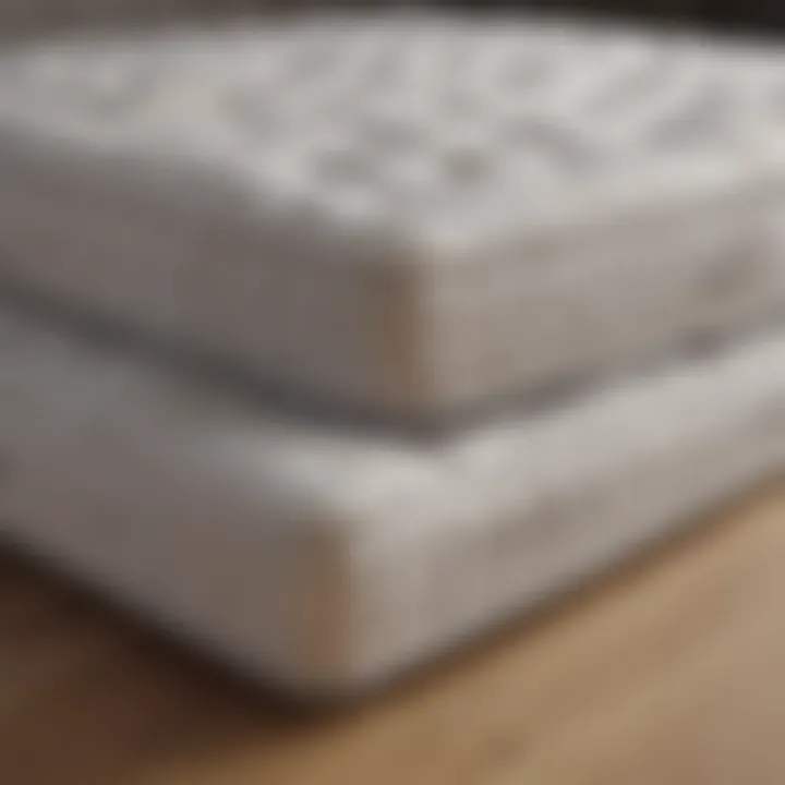 Side-by-side comparison of mattress dimensions