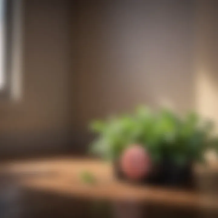 Home environment using peppermint for pest control