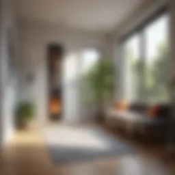 Illustration of advanced electric heating technology