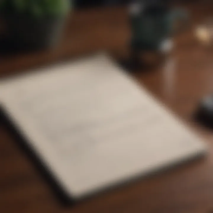 Sweater care tips displayed on a notepad