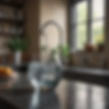 Natural Remedies for Hard Water Natural ingredients for hard water removal displayed on a kitchen counter