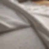 Stains on white fabric before treatment