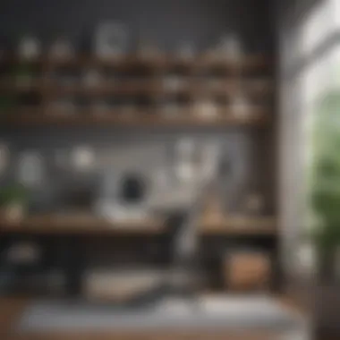 Revitalize Your Workspace Before and after of a decluttered workspace with efficient organization tools