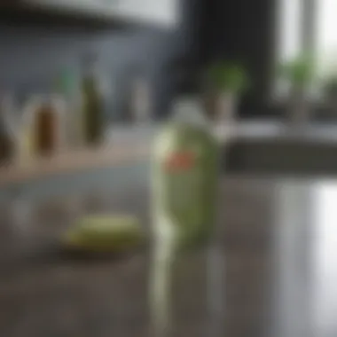Eco-Friendly Cleaning Products for Sustainable Living Eco-friendly cleaning products displayed on a countertop