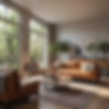 Flexible Living Space Design A cozy living area with multifunctional furniture that reflects flexibility in design for varied lifestyles.