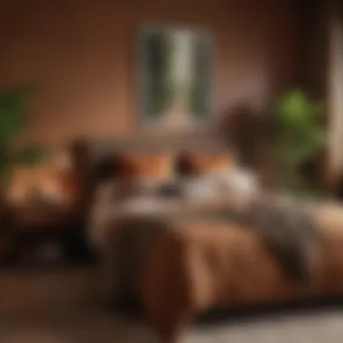 Nature-Inspired Comfort: Embracing Earthy Shades Warm earth tones creating a cozy atmosphere