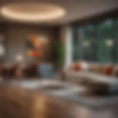 Stylish interior of a Common Terry Apartment featuring contemporary design