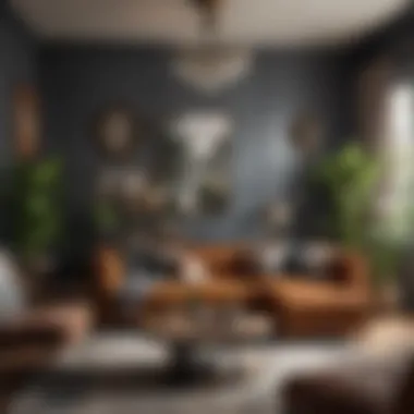 Embracing Eclecticism in Living Room Aesthetics Eclectic living room featuring diverse decor styles