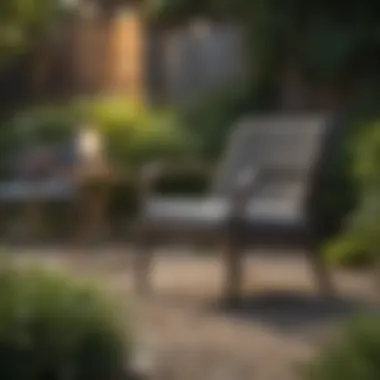 Variety of Garden Furniture Styles Different styles of garden furniture showcasing versatility