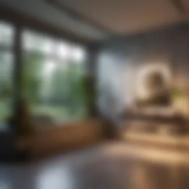 Transformative Interior Design in Home Renovation Stylish interior of a recently renovated home addition