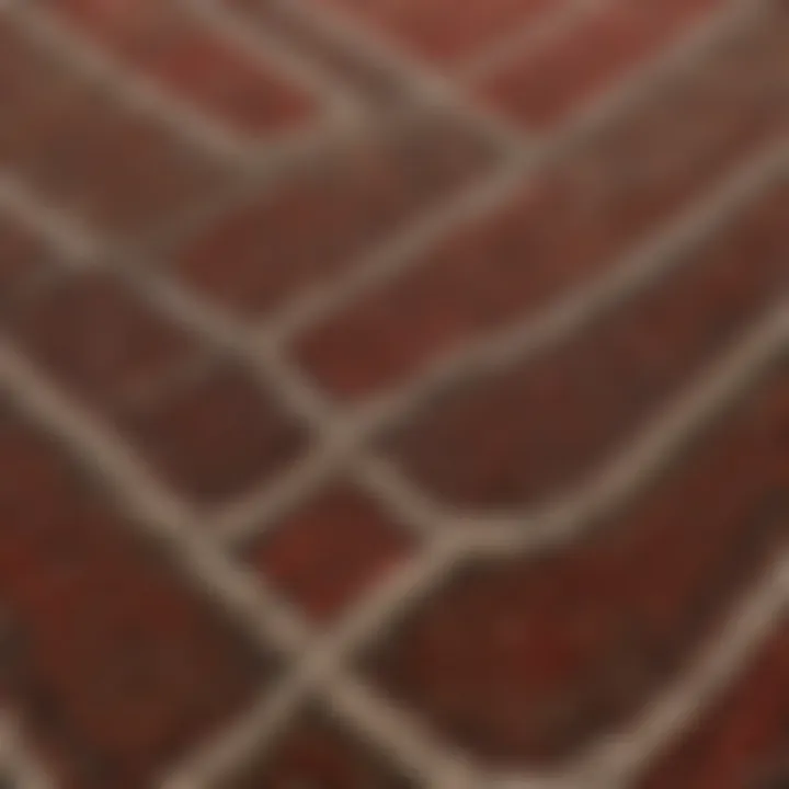 Close-up of a textured carpet runner highlighting material quality and pattern
