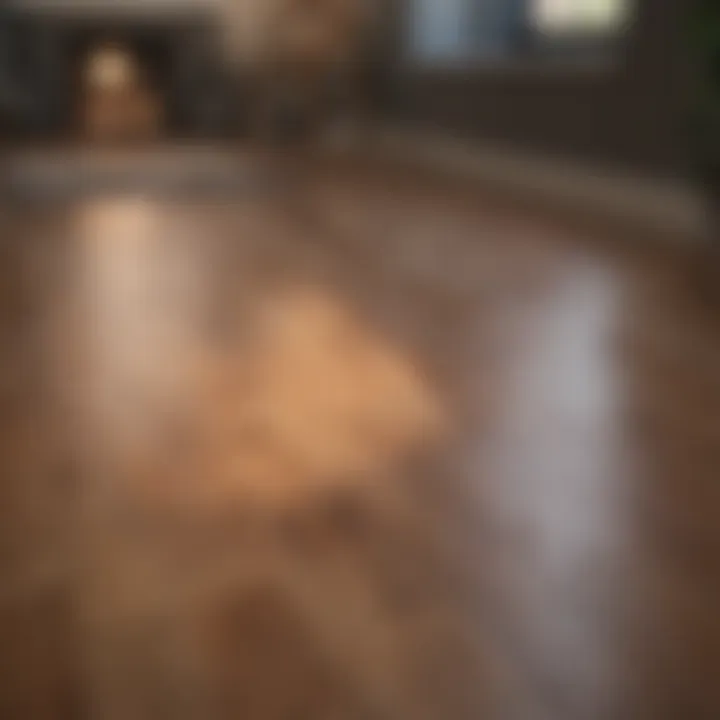 An environmentally friendly home showcasing sustainable sims flooring options.