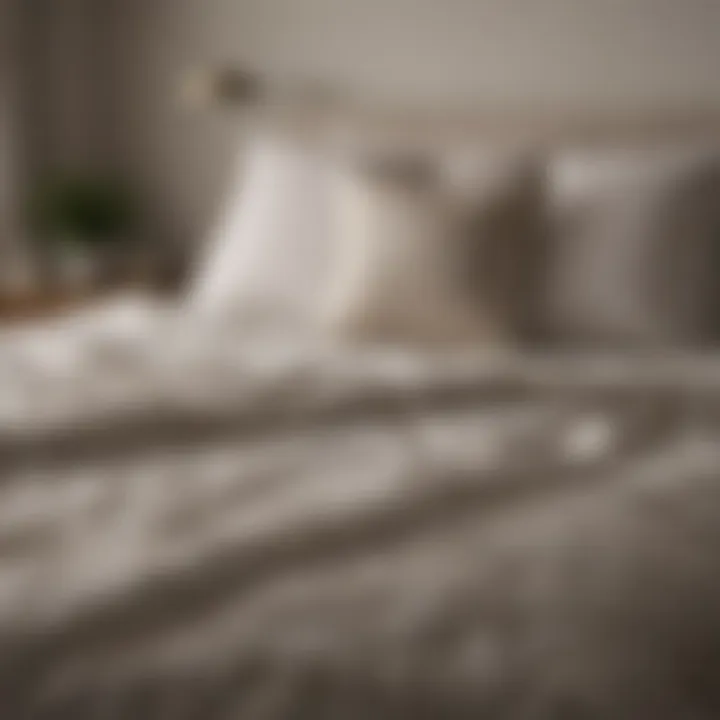 Color palette of Barefoot Dreams duvet highlighting its aesthetic appeal