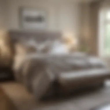 Stylish Bedroom with Barefoot Dreams Duvet Elegant bedroom decor featuring Barefoot Dreams duvet in a stylish setting