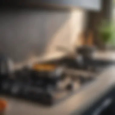 A side-by-side comparison of various stovetops in a kitchen environment, highlighting their features.