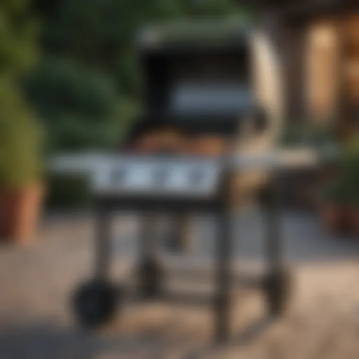 Shopping cart with Weber Spirit E 310 grill and discounts