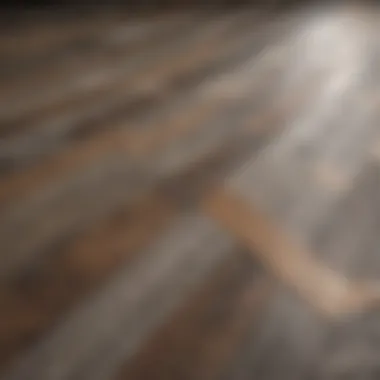 Variety of flooring materials suitable for basements