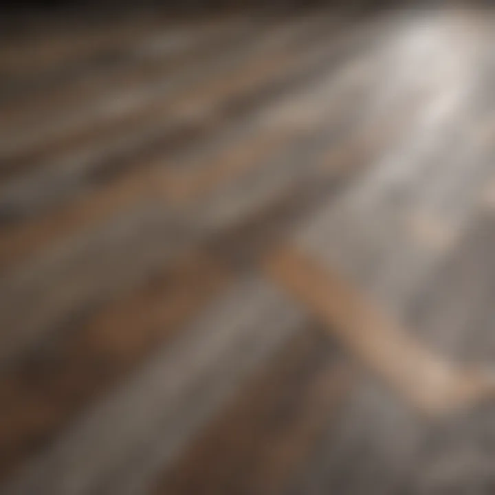 Variety of flooring materials suitable for basements
